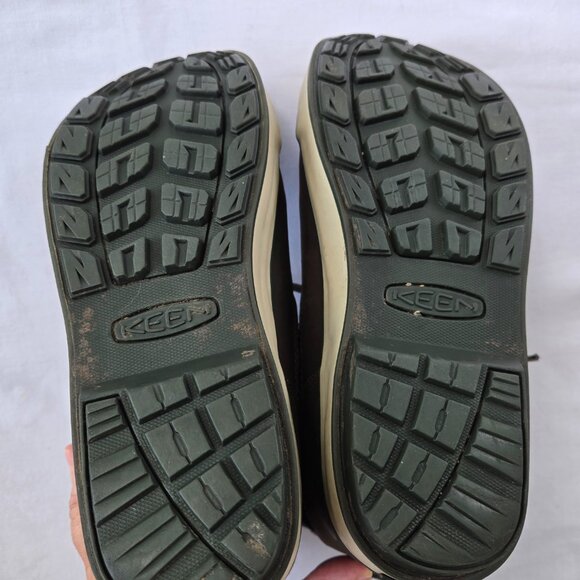 KEEN Elsa Boots Waterproof 1017957 Womens size 6.5 Plaid Flannel Faux Fur Winter - Picture 8 of 9